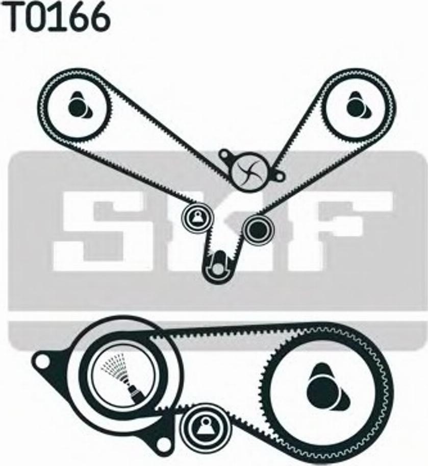 SKF VKMA 01951 - Ремінь ГРМ avtolavka.club