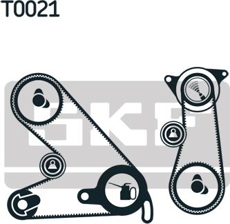 SKF VKMA 03050 - Комплект ременя ГРМ avtolavka.club