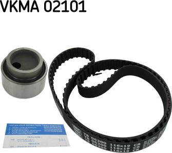 SKF VKMA 02101 - Комплект ременя ГРМ avtolavka.club