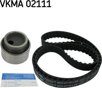 SKF VKMA 02111 - Комплект ременя ГРМ avtolavka.club