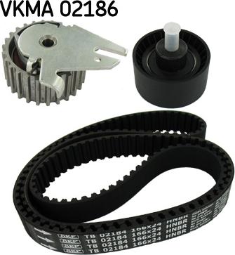 SKF VKMA 02186 - Комплект ременя ГРМ avtolavka.club