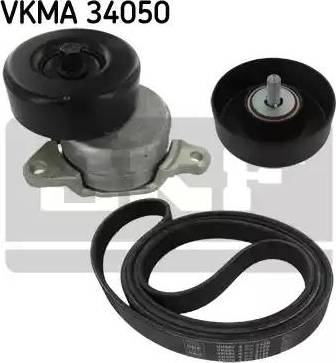 SKF VKMA 34050 - Поликлиновий ремінний комплект avtolavka.club