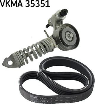 SKF VKMA 35351 - Поликлиновий ремінний комплект avtolavka.club