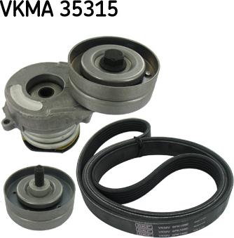 SKF VKMA 35315 - Поликлиновий ремінний комплект avtolavka.club
