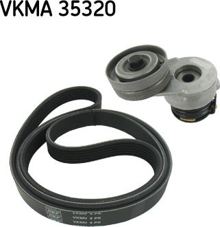 SKF VKMA 35320 - Поликлиновий ремінний комплект avtolavka.club