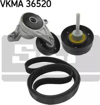 SKF VKMA 36520 - Поликлиновий ремінний комплект avtolavka.club