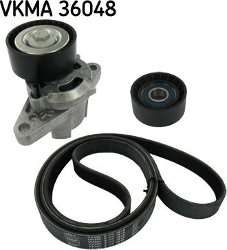 SKF VKMA 36048 - Поликлиновий ремінний комплект avtolavka.club