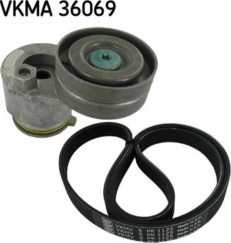 SKF VKMA 36069 - Поликлиновий ремінний комплект avtolavka.club