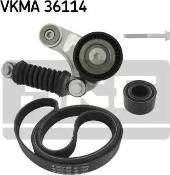 SKF VKMA 36114 - Поликлиновий ремінний комплект avtolavka.club