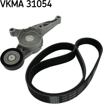 SKF VKMA 31054 - Поликлиновий ремінний комплект avtolavka.club