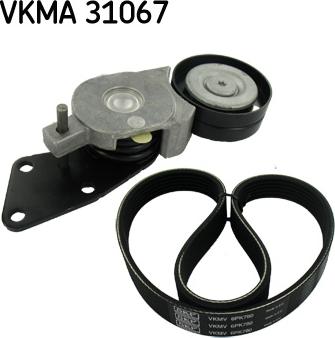 SKF VKMA 31067 - Поликлиновий ремінний комплект avtolavka.club