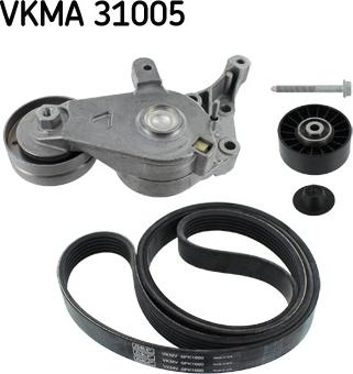 SKF VKMA 31005 - Поликлиновий ремінний комплект avtolavka.club