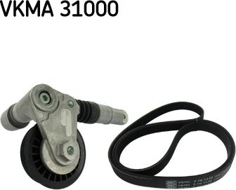 SKF VKMA 31000 - Поликлиновий ремінний комплект avtolavka.club