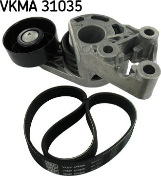 SKF VKMA 31035 - Поликлиновий ремінний комплект avtolavka.club