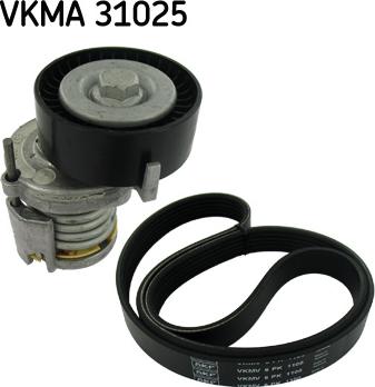 SKF VKMA 31025 - Поликлиновий ремінний комплект avtolavka.club