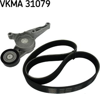SKF VKMA 31079 - Поликлиновий ремінний комплект avtolavka.club