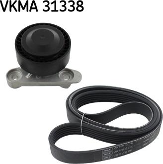 SKF VKMA 31338 - Поликлиновий ремінний комплект avtolavka.club