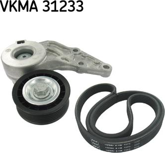 SKF VKMA 31233 - Поликлиновий ремінний комплект avtolavka.club
