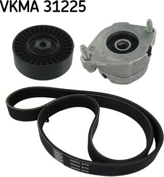 SKF VKMA 31225 - Поликлиновий ремінний комплект avtolavka.club