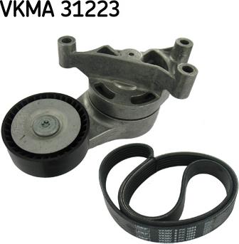 SKF VKMA 31223 - Поликлиновий ремінний комплект avtolavka.club