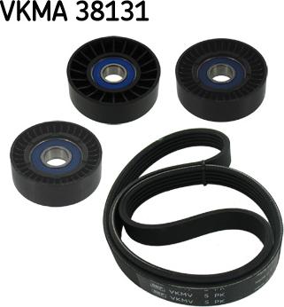 SKF VKMA 38131 - Поликлиновий ремінний комплект avtolavka.club