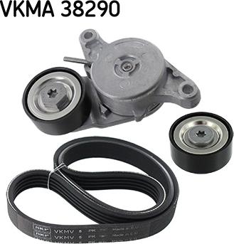 SKF VKMA 38290 - Поликлиновий ремінний комплект avtolavka.club