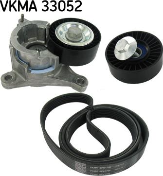 SKF VKMA 33052 - Поликлиновий ремінний комплект avtolavka.club