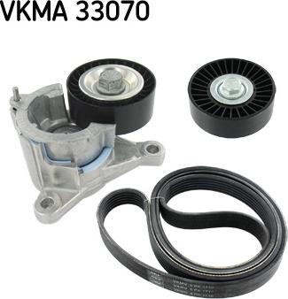 SKF VKMA 33070 - Поликлиновий ремінний комплект avtolavka.club