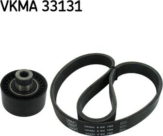 SKF VKMA 33131 - Поликлиновий ремінний комплект avtolavka.club