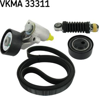 SKF VKMA 33311 - Поликлиновий ремінний комплект avtolavka.club