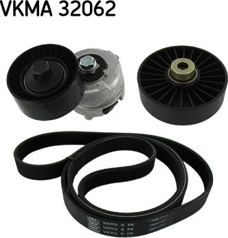 SKF VKMA 32062 - Поликлиновий ремінний комплект avtolavka.club