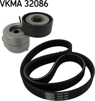 SKF VKMA 32086 - Поликлиновий ремінний комплект avtolavka.club