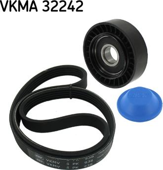 SKF VKMA 32242 - Поликлиновий ремінний комплект avtolavka.club