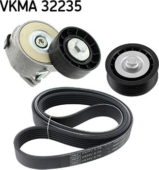 SKF VKMA 32235 - Поликлиновий ремінний комплект avtolavka.club