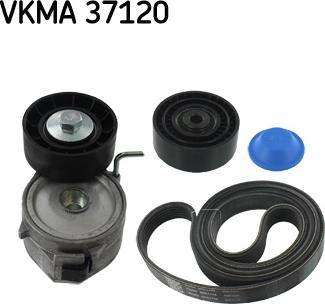 SKF VKMA 37120 - Поликлиновий ремінний комплект avtolavka.club