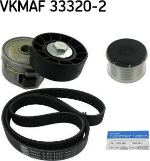 SKF VKMAF 33320-2 - Поликлиновий ремінний комплект avtolavka.club