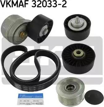 SKF VKMAF 32033-2 - Поликлиновий ремінний комплект avtolavka.club