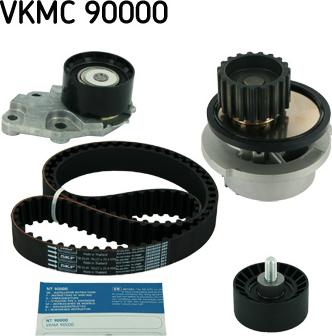 SKF VKMC 90000 - Водяний насос + комплект зубчатого ременя avtolavka.club