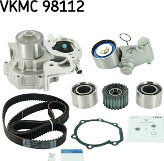 SKF VKMC 98112 - Водяний насос + комплект зубчатого ременя avtolavka.club