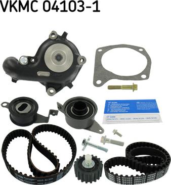 SKF VKMC 04103-1 - Водяний насос + комплект зубчатого ременя avtolavka.club