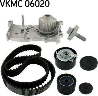 SKF VKMC 06020 - Водяний насос + комплект зубчатого ременя avtolavka.club