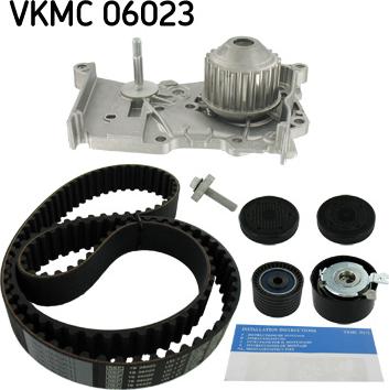 SKF VKMC 06023 - Водяний насос + комплект зубчатого ременя avtolavka.club