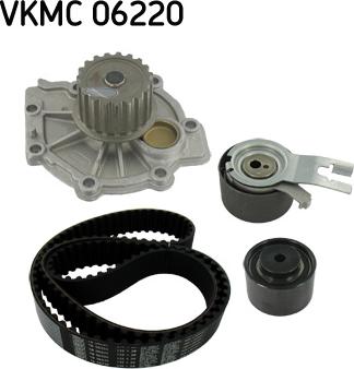 SKF VKMC 06220 - Водяний насос + комплект зубчатого ременя avtolavka.club