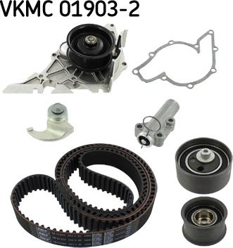 SKF VKMC 01903-2 - Водяний насос + комплект зубчатого ременя avtolavka.club