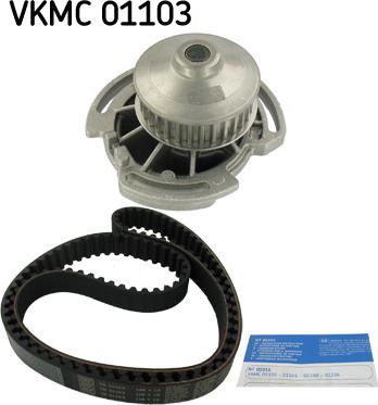 SKF VKMC 01103 - Водяний насос + комплект зубчатого ременя avtolavka.club