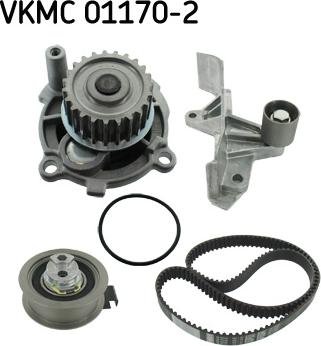 SKF VKMC 01170-2 - Водяний насос + комплект зубчатого ременя avtolavka.club