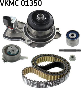 SKF VKMC 01350 - Водяний насос + комплект зубчатого ременя avtolavka.club