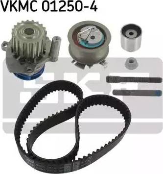 SKF VKMC 01250-4 - Водяний насос + комплект зубчатого ременя avtolavka.club