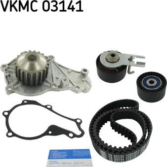 SKF VKMC 03141 - Водяний насос + комплект зубчатого ременя avtolavka.club