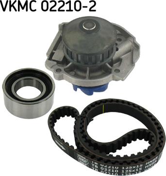 SKF VKMC 02210-2 - Водяний насос + комплект зубчатого ременя avtolavka.club